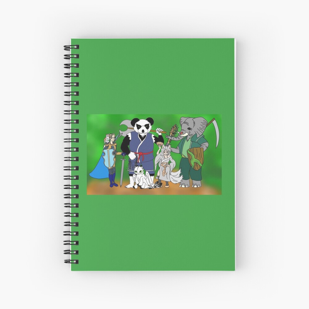 Item preview, Spiral Notebook designed and sold by LilithPan.