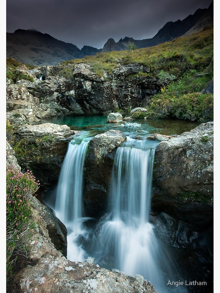 Isle of Skye : Twin Fairy Falls by AngelaBarnett