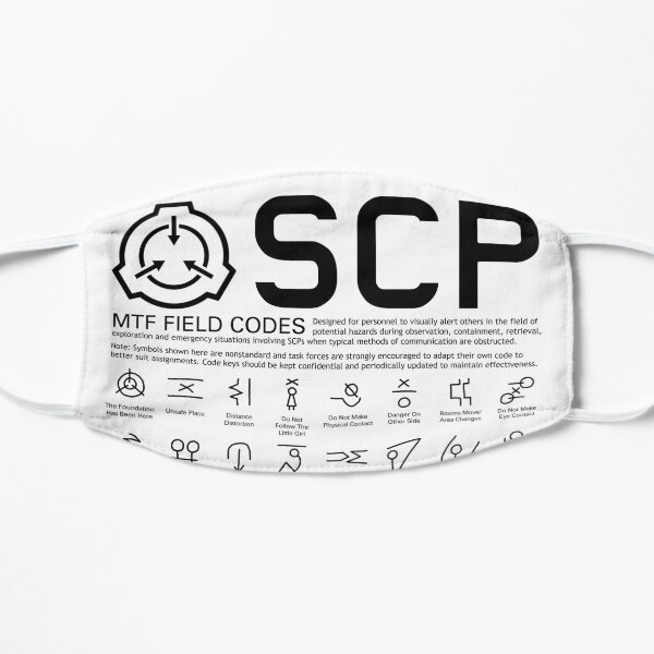 SCP MTF Field Codes by ToadKing07 | Art Board Print