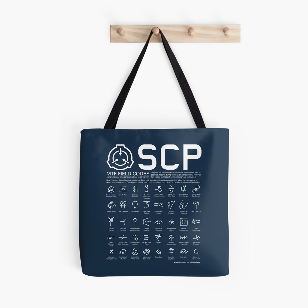 SCP MTF Field Codes by ToadKing07  Poster for Sale by