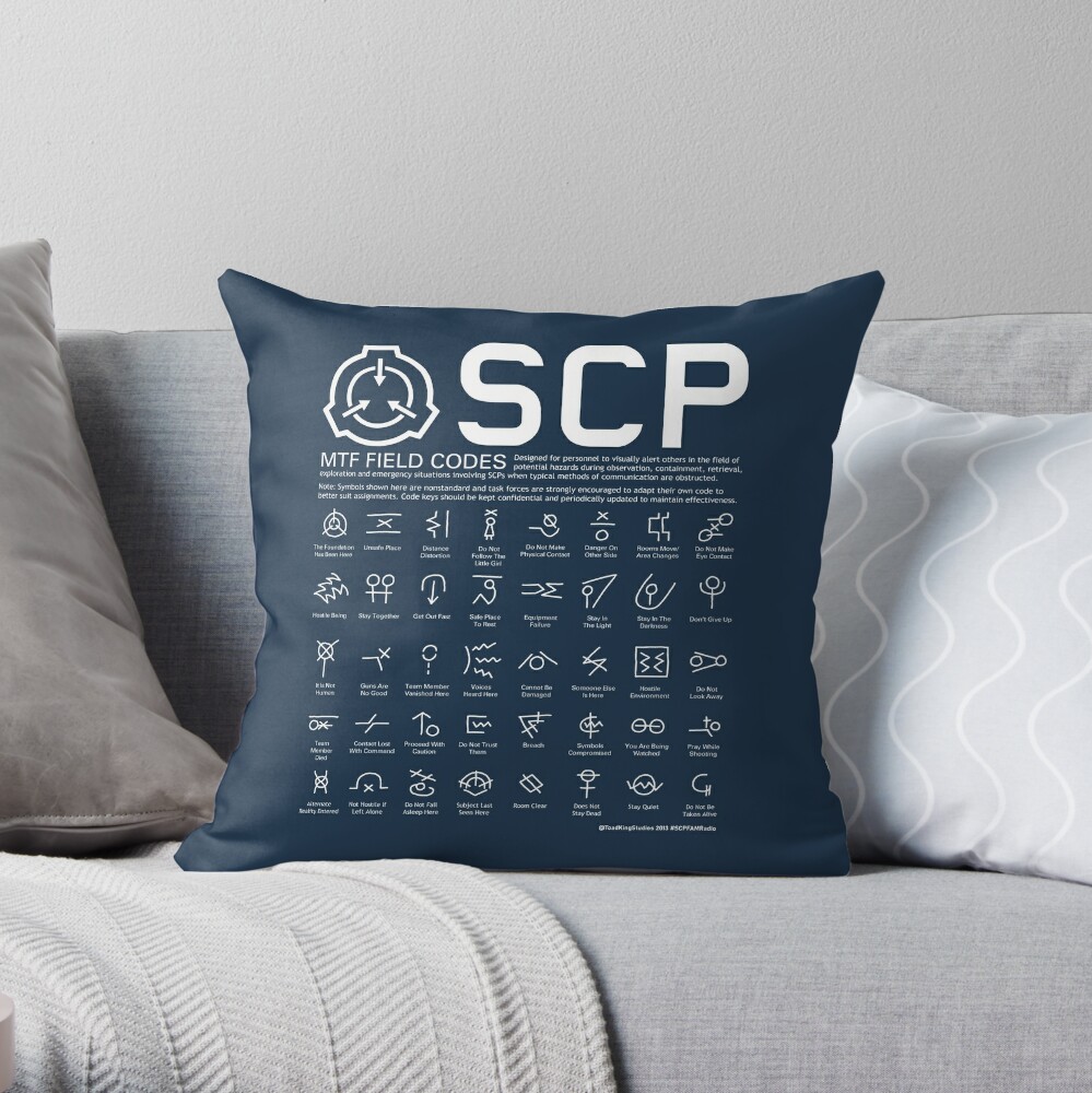 SCP MTF Field Codes by ToadKing07  Poster for Sale by