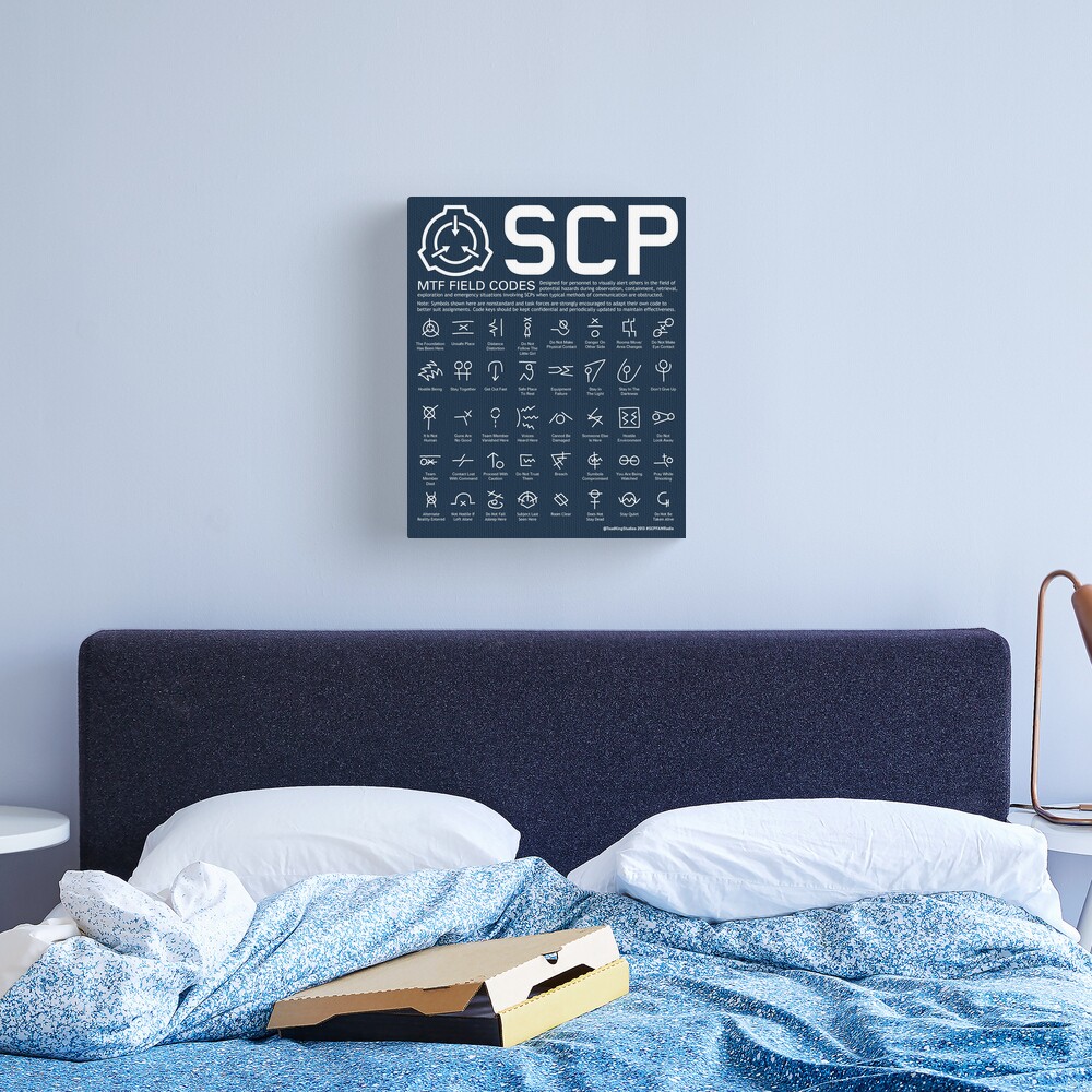 MTF Field Codes, SCP Logo - Black Art Board Print for Sale by  ToadKingStudios