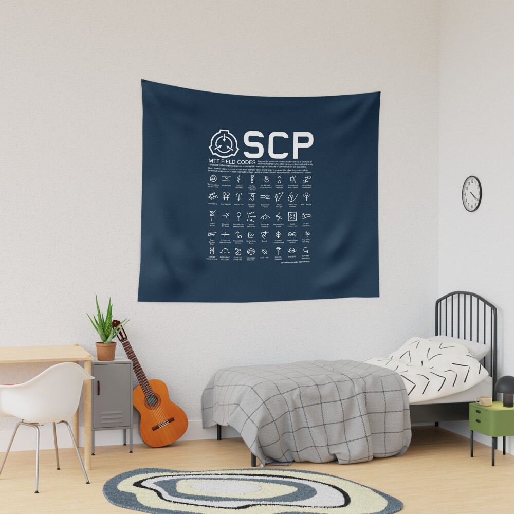 SCP MTF Field Codes by ToadKing07  Photographic Print for Sale