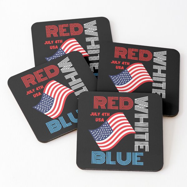 Item preview, Red, White, Blue July 4th USA T Shirt  designed and sold by Sal's T Shirts and Designs.