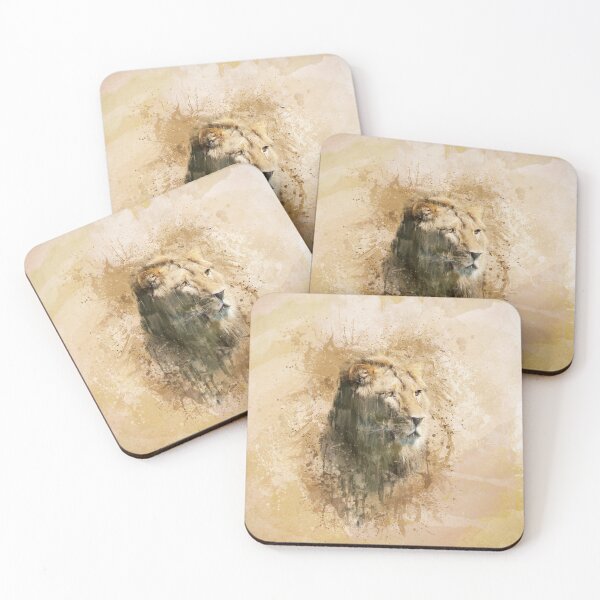 Item preview, Watercolor Lion designed and sold by Destroyed-Pixel.