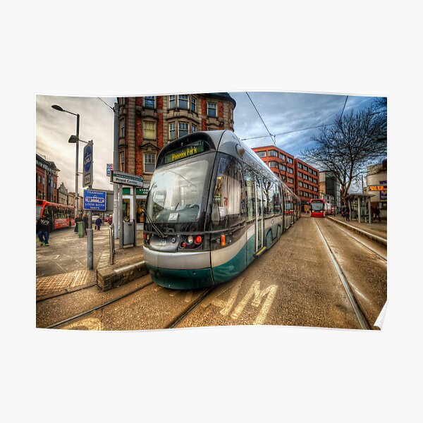 Nottingham Tram Poster