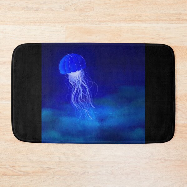 Item preview, Blue Luminous Jellyfish designed and sold by Anna Dreams_Art.