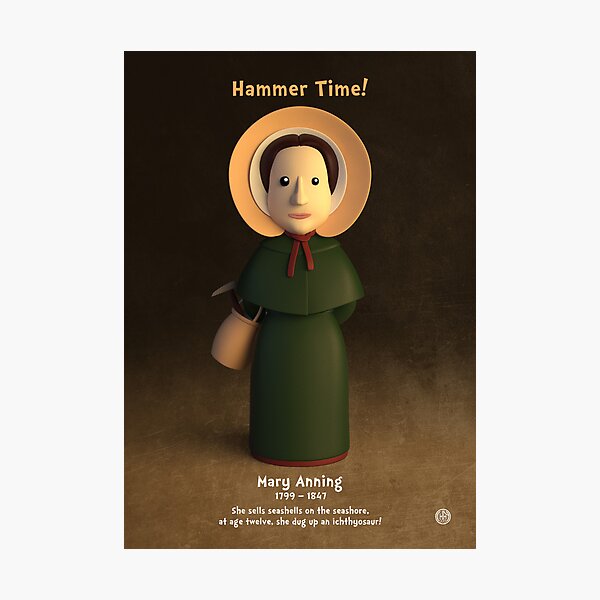 Artikel-Vorschau von Mary Anning - Hammerzeit!, designt und verkauft von chayground.