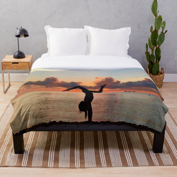 Item preview, Sunrise Handstand on the Beach designed and sold by AubRutz.