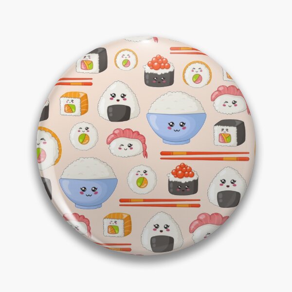 Item preview, Sushi Pattern designed and sold by kawaiistudio.