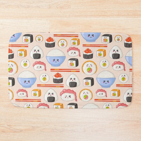 Item preview, Sushi Pattern designed and sold by kawaiistudio.