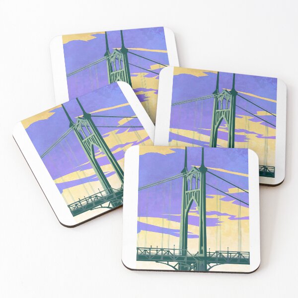 Item preview, St Johns Bridge Portland Oregon designed and sold by Billy Talbert Digital Designs.