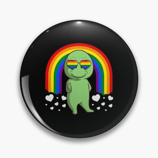 Item preview, Gay Pride Rainbow Alien LGBT designed and sold by fatamyfan1.