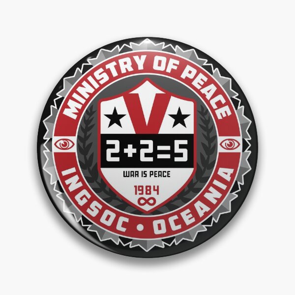 Item preview, George Orwell 1984 Dystopia Ministry of Peace designed and sold by twHistory.