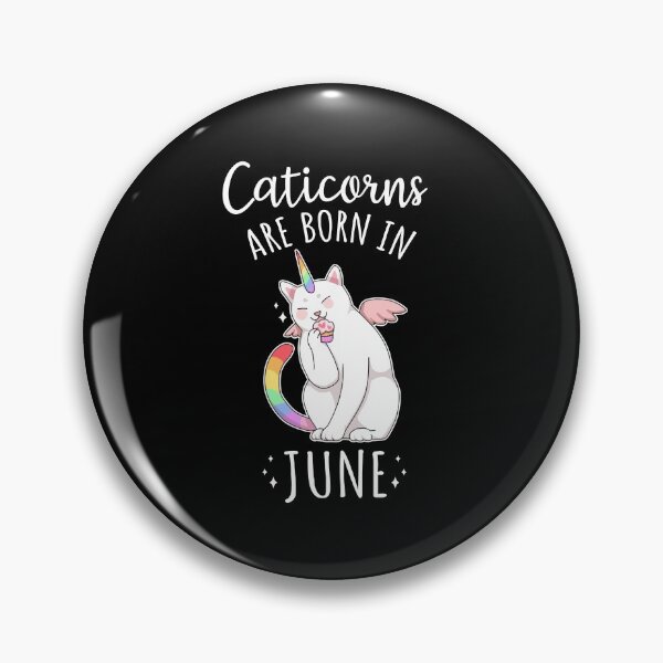 Item preview, CATICORNS ARE BORN IN JUNE, Cat Lover, Unicorn Lover, Birthday Party, Gemini Gift designed and sold by fatamyfan1.