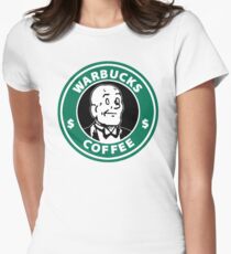 Warbucks Coffee Women's Fitted T-Shirt