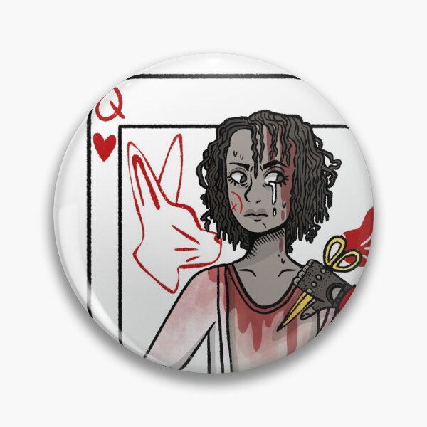 Item preview, Inktober Day 2: Red and Adelaide Wilson from Us 2019 Jordan Peele   designed and sold by misnamedplants.