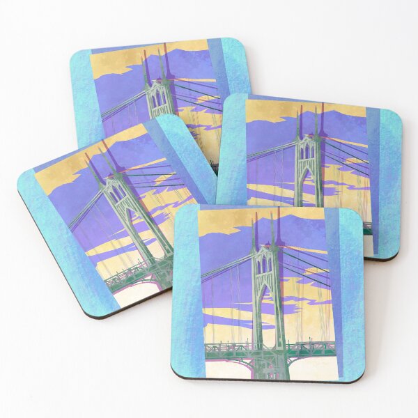 Item preview, St Johns Bridge Portland Oregon designed and sold by Billy Talbert Digital Designs.