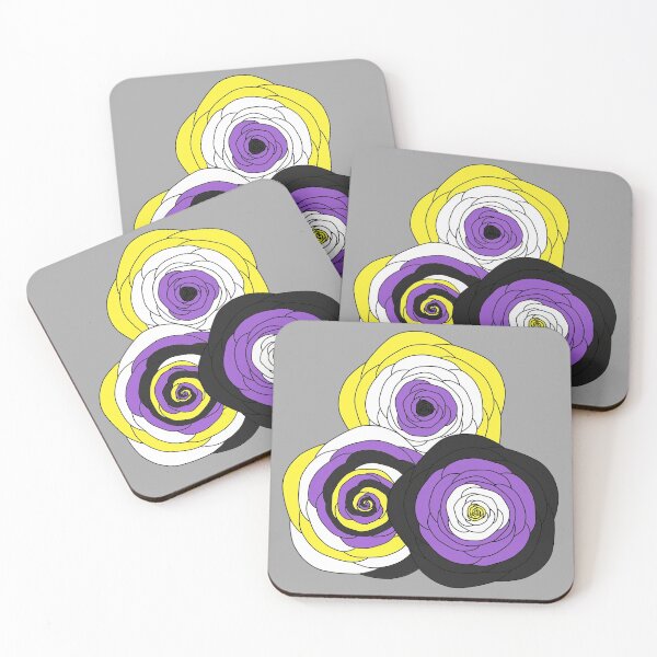 Item preview, Non-Binary Pride Roses designed and sold by XantheGeometric.