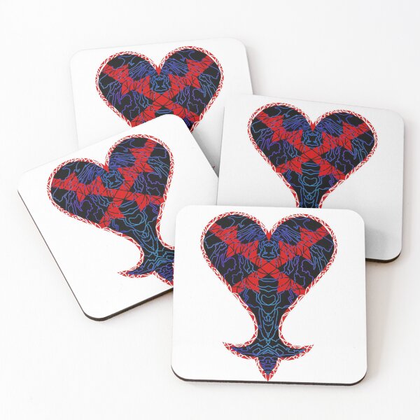 Item preview, Kingdom Hearts Heartless designed and sold by TheCurioArtShop.