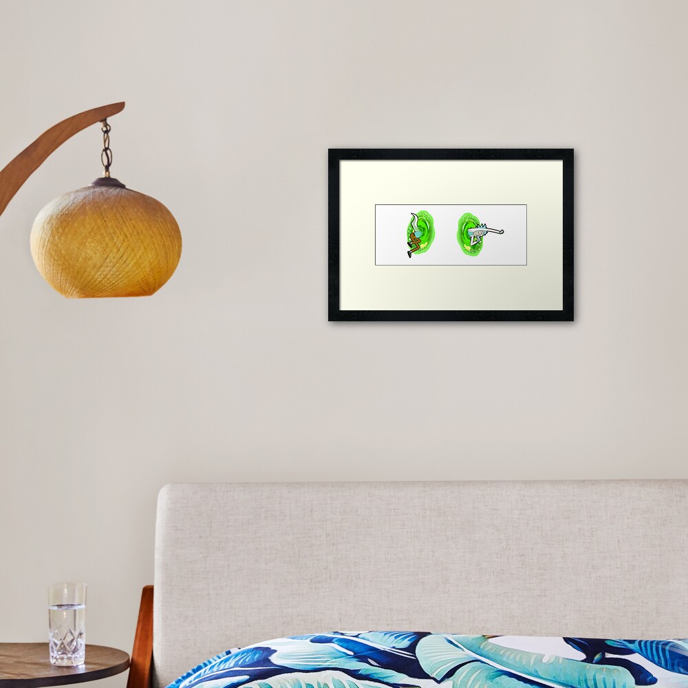 Item preview, Framed Art Print designed and sold by azracaus.