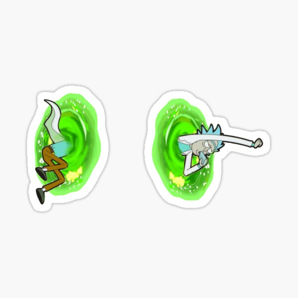Portal travel Sticker