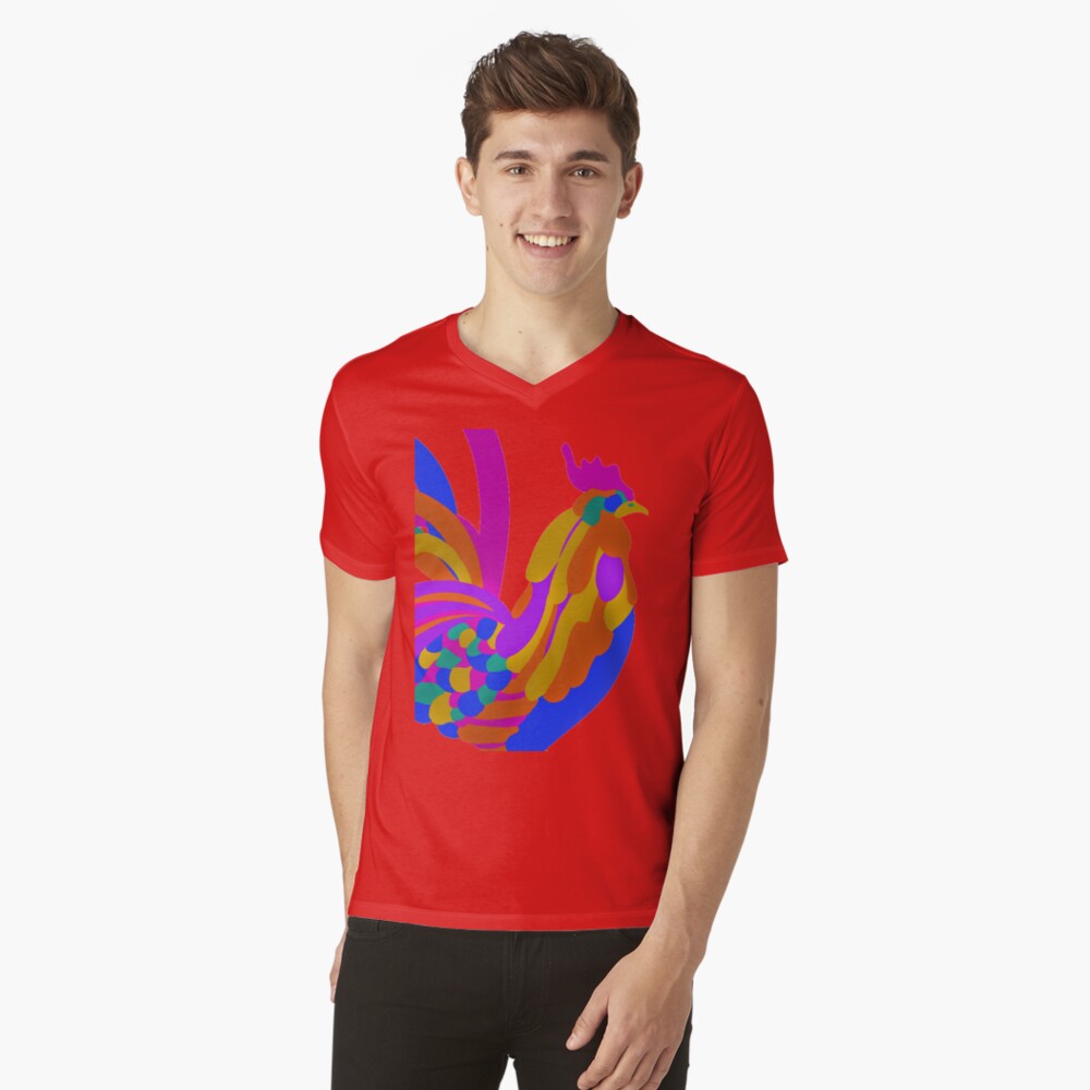 Item preview, V-Neck T-Shirt designed and sold by ntartworks.