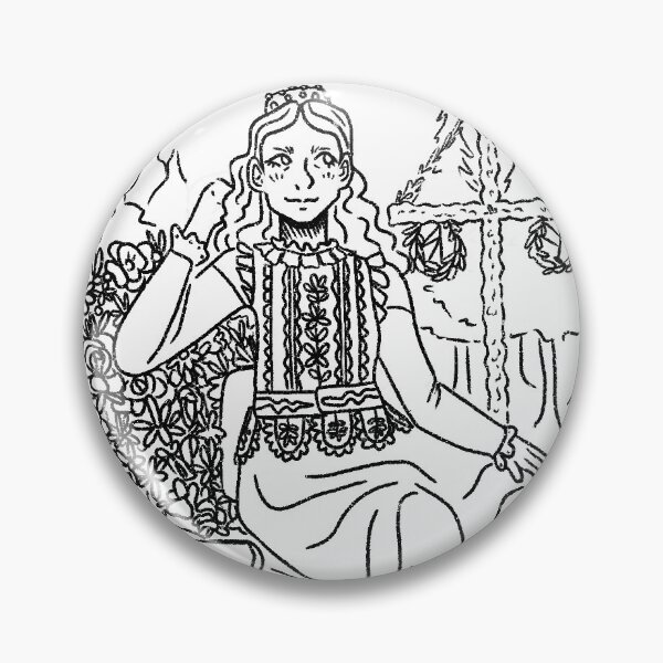 Item preview, Midsommar Tarot Card The Empress (BW Version) designed and sold by misnamedplants.