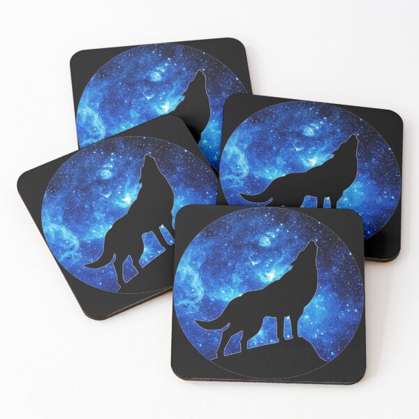 Item preview, Galaxy Howling Wolf designed and sold by Leen-art.