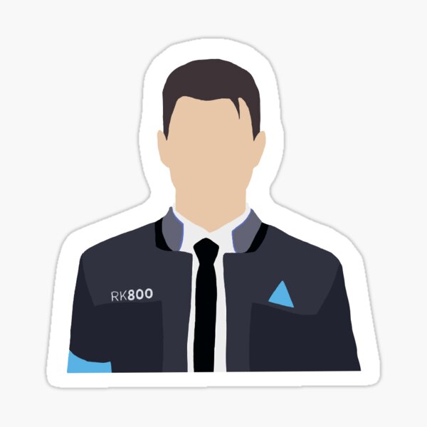 Connor de Detroit Become Human Pegatina