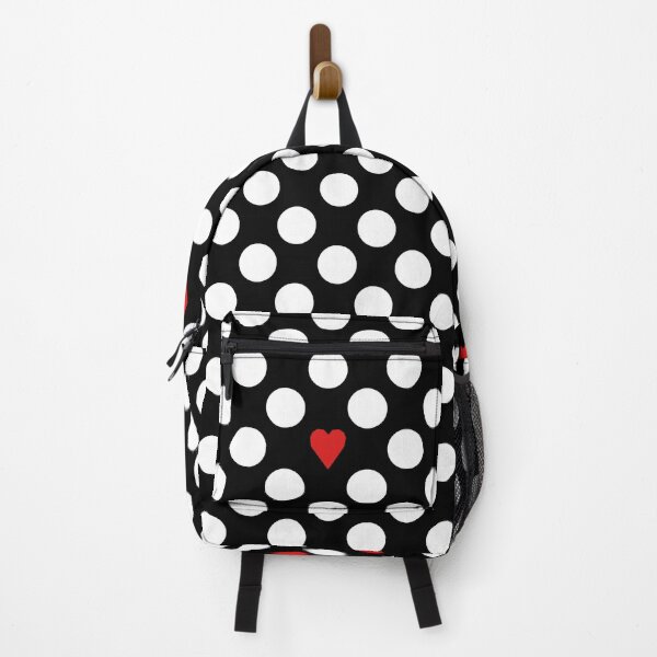 Item preview, Vibrant White Polka Dots and Random Hearts designed and sold by nickiki.