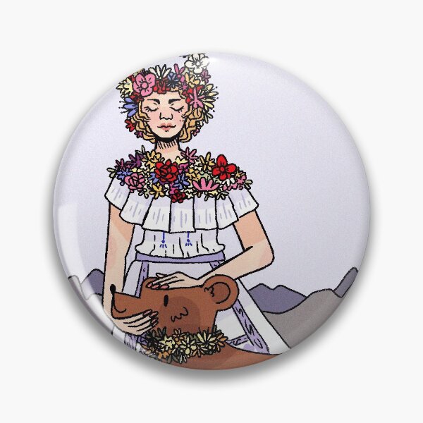 Item preview, Midsommar Tarot Card Strength (Color) designed and sold by misnamedplants.