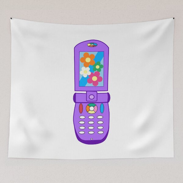 Item preview, Groovy Flip Phone designed and sold by Mirabel Design.