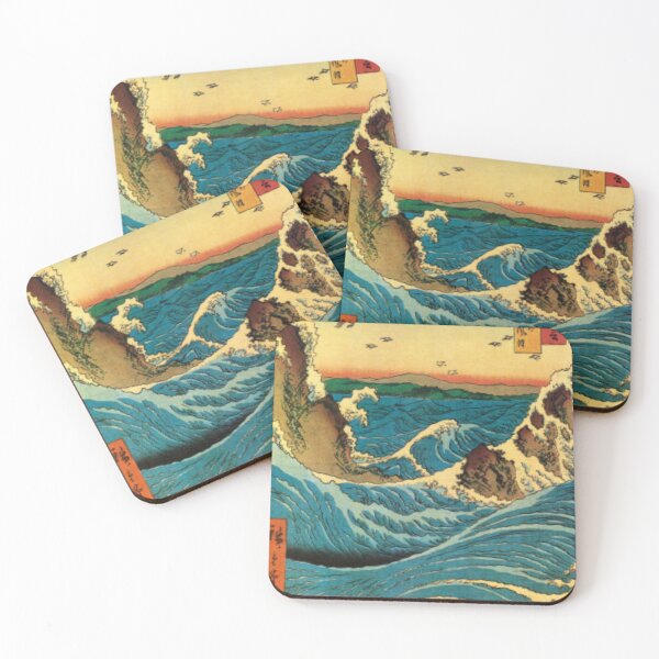 Item preview, Ando Hiroshige, Navaro Rapids Wall by Ando Hiroshige, woodblock pring designed and sold by coolkatia.