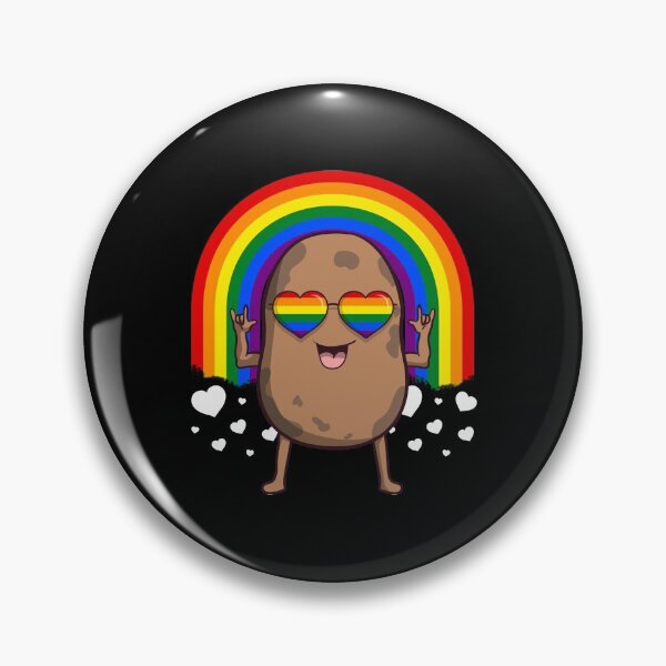 Item preview, Gay Pride Rainbow LGBT Potato designed and sold by fatamyfan1.