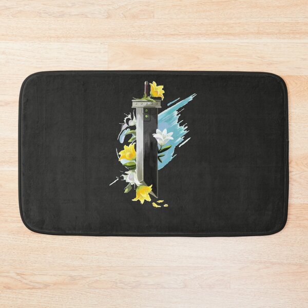 Item preview, Cloud Strife  - Final Fantasy VII - Buster Sword & yellow flower  designed and sold by Nccrypt.
