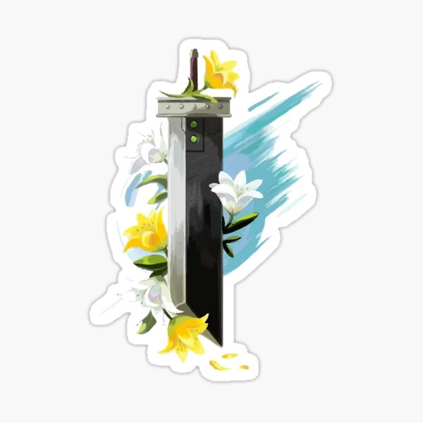 Buster Sword Stickers for Sale | Redbubble