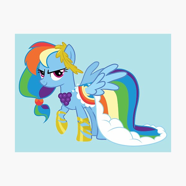 Grand Galloping Gala Rainbow Dash" Greeting Card for Sale by hannahmander |  Redbubble