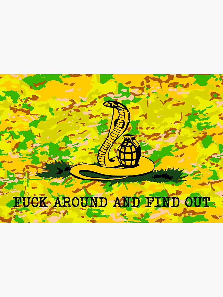 F**k Around and Find Out (Snake) Flag