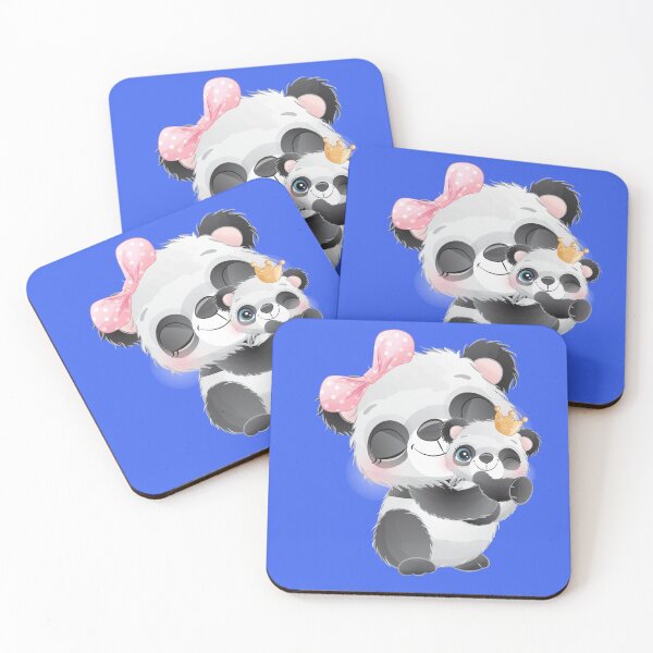 Item preview, cute watercolor panda  designed and sold by dogan ksa.