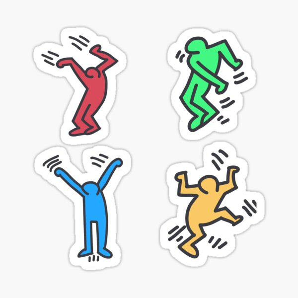 Keith Haring Pack Sticker