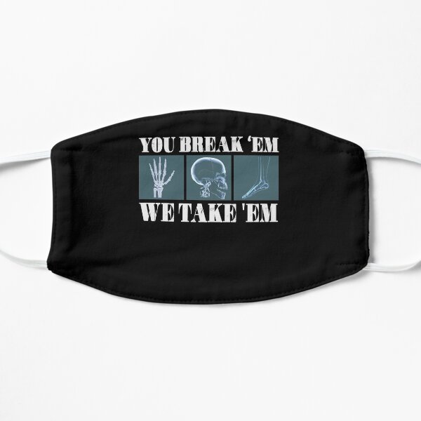 Radiologist Quote | X-Ray Radiology Technologist Flat Mask