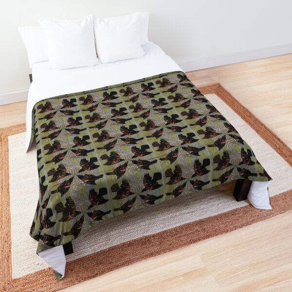 Four Calling Birds Comforter