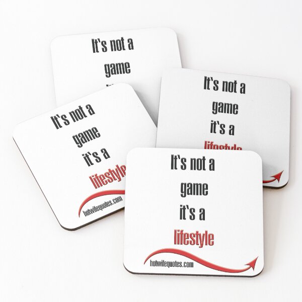 Item preview, It's not a game - it's a lifestyle designed and sold by hotwifequotes.