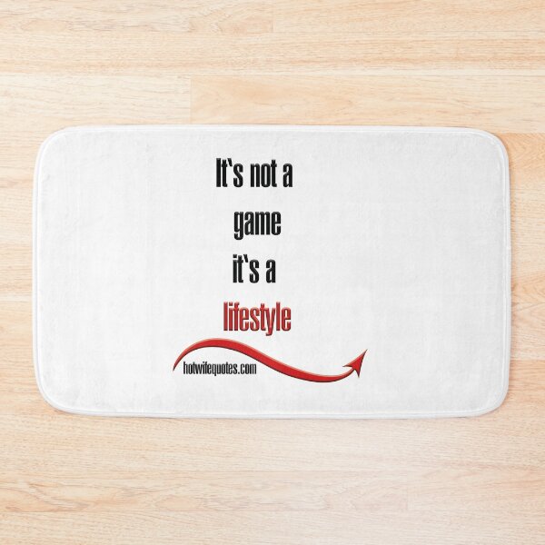 Item preview, No es un juego, es un estilo de vida. designed and sold by hotwifequotes.