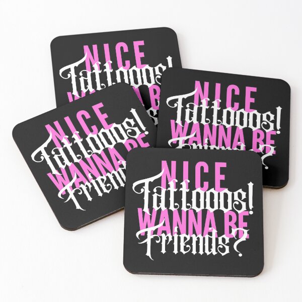 Item preview, Nice Tattoos! Wanna be Friends? designed and sold by electriclinda.