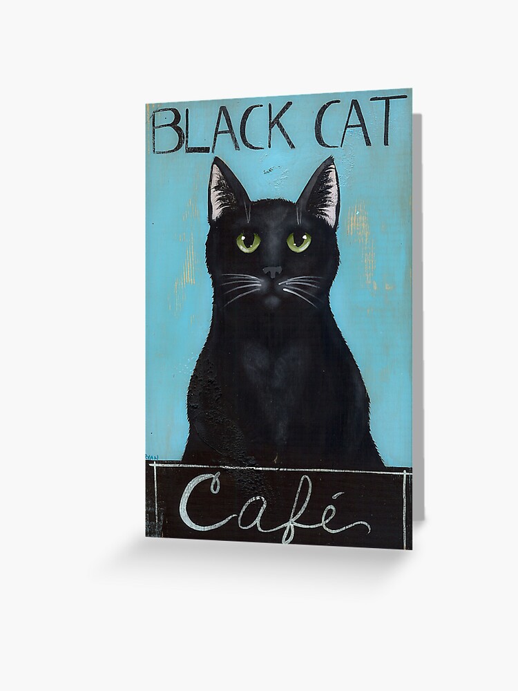 Black Cat Cafe Sign