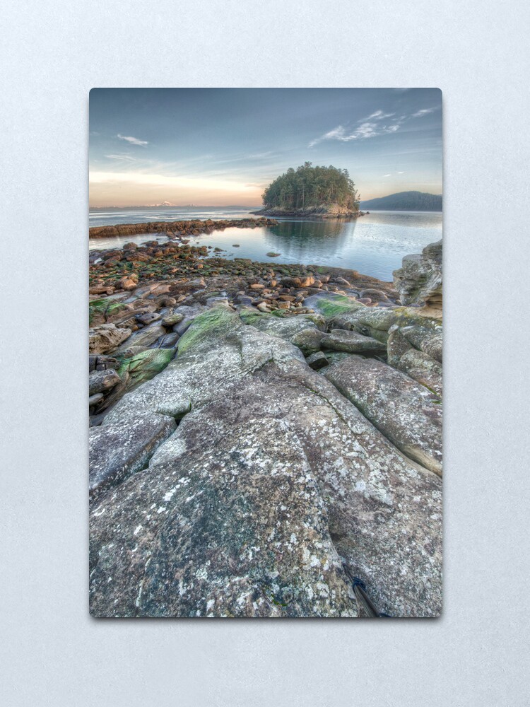 Alternate view of Bennett Bay Point South Metal Print
