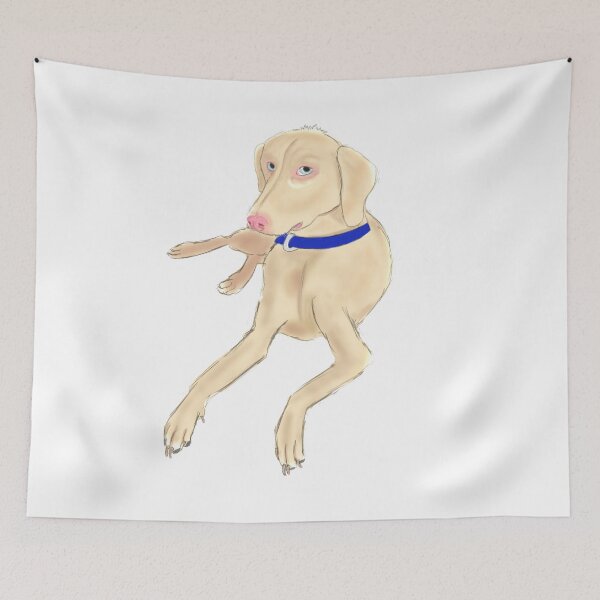 Item preview, Albino Doberman Dog designed and sold by Minima-Vulpes.