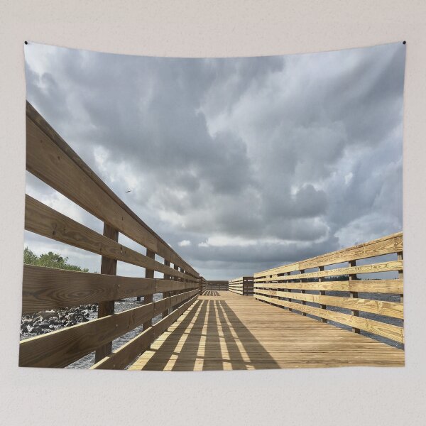 Item preview, Cloudy Boardwalk with Shadow Symmetry designed and sold by AubRutz.